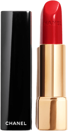 Chanel red lipstick