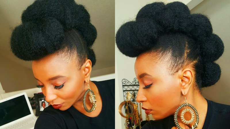 YouTube Faux Bun Hawk Hairstyle in Less Then Five Minutes ♡ - YouTube