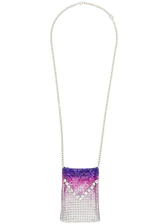 Paco Rabanne Pixel Chainmail Necklace - Farfetch