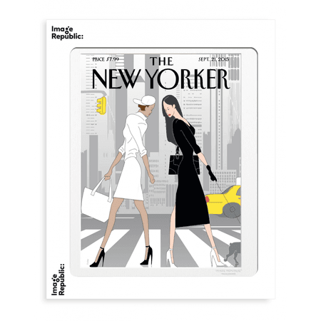 The New Yorker poster - Foley black white