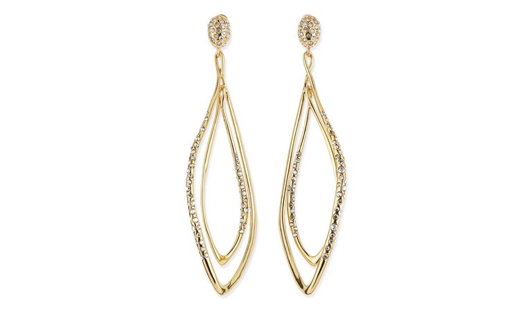 Alexis Bittar gold earrings