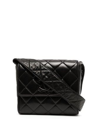 Chanel Pre-Owned 1992 CC diamond-quilted Shoulder Bag - Farfetch