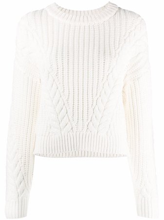 Rodebjer cable-knit cotton-blend Jumper - Farfetch