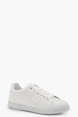 Lace Up Trainers | Boohoo