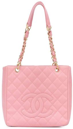 Pre-Owned CC quilted tote