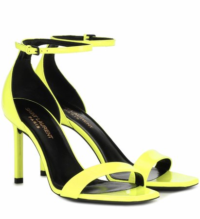 Neon Yellow YSL Heels