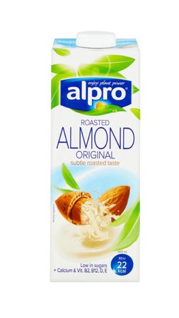 Alpro almond milk