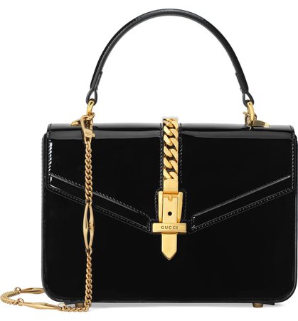 Gucci Mini 1969 Patent Leather Top Handle Bag | Nordstrom