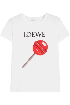 Loewe | Printed stretch-cotton jersey T-shirt | NET-A-PORTER.COM