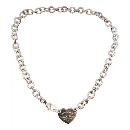 Return to tiffany silver necklace Tiffany & Co Silver in Silver - 16844262