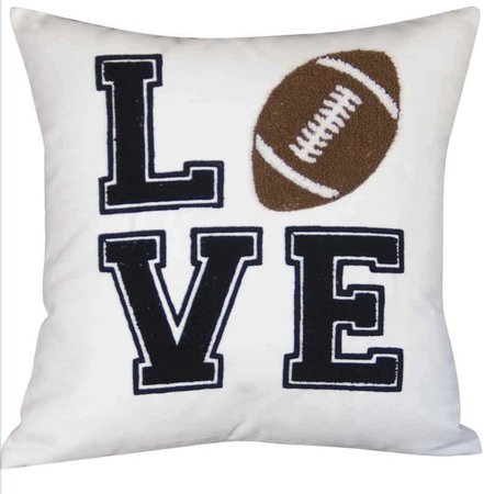 football pillow