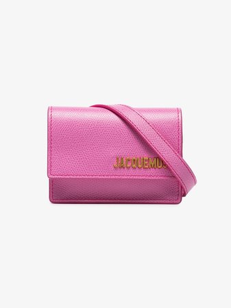 Jacquemus Pink Le Ceinture Bello Leather Belt Bag | Browns