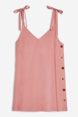 Button Mini Slip Dress | Topshop