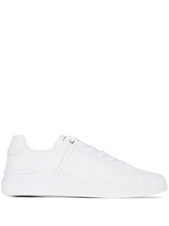Shop white Balmain B Court sneakers with Express Delivery - Farfetch