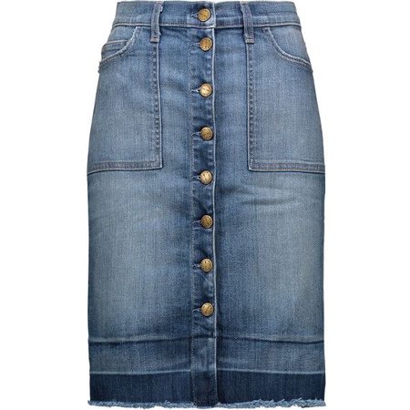 Current/Elliot - The Dotty Denim Skirt ($98)