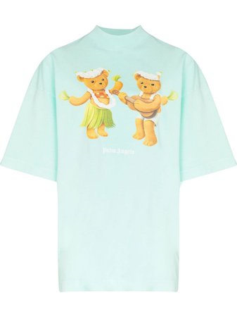 Palm Angels bear-print Oversized T-shirt - Farfetch