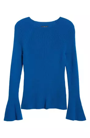 KOBI HALPERIN Mercer Rib Wool Sweater | Nordstrom