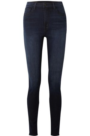 J Brand | Carolina 32" high-rise skinny jeans | NET-A-PORTER.COM