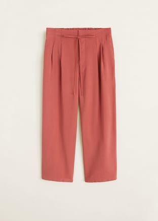 Soft straight trousers - Women | Mango United Kingdom