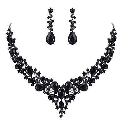 black jewelry set - Google Search