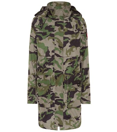 Cavalry camouflage parka