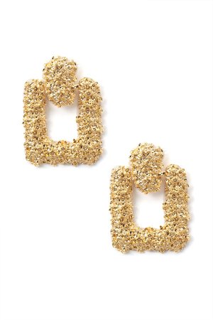 Don't Come Knocking Earrings - Gold | Fashion Nova, Jewelry | Fashion Nova