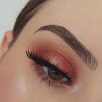 orange cat eye makeup - Google Search