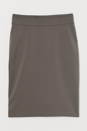 Pencil Skirt - Beige