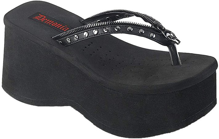 Amazon.com | Demonia Women's Funn-33 Platform Sandal | Shoes