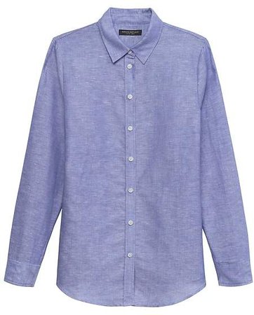 Dillon Classic-Fit Linen-Cotton Shirt