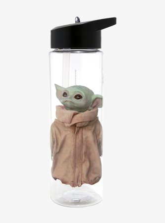 Star Wars The Mandalorian Baby Yoda Water Bottle