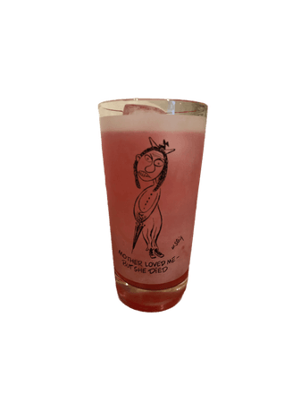 hibiscus watermelon lemonade vintage glass drinks