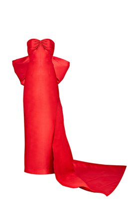 Ruby Pencil Bow Gown by Bambah | Moda Operandi