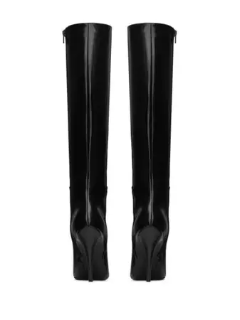 Saint Laurent Jones 110mm knee-high Leather Boots - Farfetch
