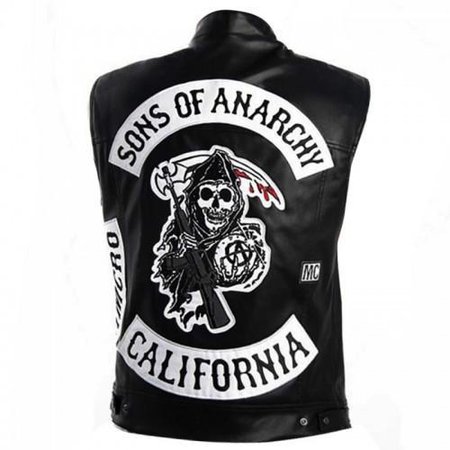 Sons of Anarchy Harley Motorcycle Leather Vest – Inspiring Wave
