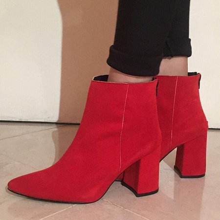 botas roja mujer - Búsqueda de Google
