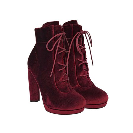maroon boots lace up - Google Search