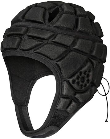 Amazon.com : DGXINJUN Soft Shell Protective Headgear Protective Gear Rugby Headguards Padding Padded Helmet Reduce Impact Collision Protection Child's Head Ear Chin jaw : Sports & Outdoors