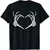 Amazon.com: Flower Skull T-shirt (grim skull shirt) : Clothing, Shoes & Jewelry