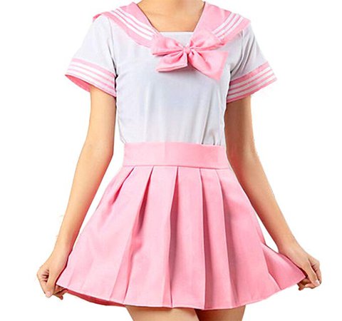 WenHong Japan School Uniform Dress Cosplay Costume Anime Girl Lady Lolita: Amazon.ca: Clothing & Accessories