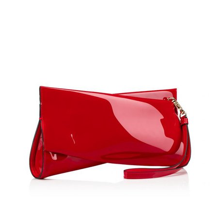 LOUBITWIST CLUTCH RED CLASSIC LEATHER - Bags - Christian Louboutin