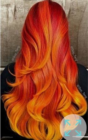 fire hair