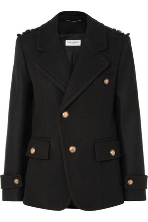 Saint Laurent | Wool coat | NET-A-PORTER.COM
