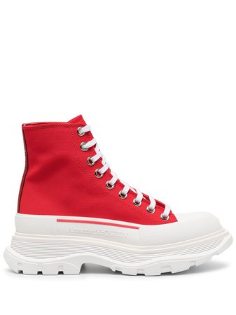 Alexander McQueen lace-up Chunky Sneakers - Farfetch