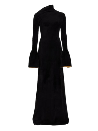 Proenza Schuler black long sleeve dress