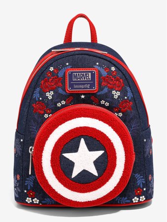 captain America loungefly backpack