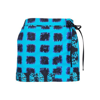 Authentic Second Hand Proenza Schouler Tie-Dye Wrap Miniskirt (PSS-515-00081) - THE FIFTH COLLECTION