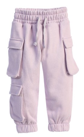 JLUXKIDS LILAC CARGO JOGGERS