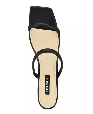 Nine West Women's Morella Square Toe Slip-On Dress Sandals - Macy's