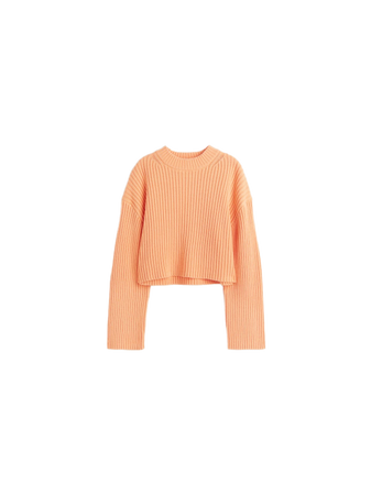 orange sweaters top
